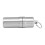 Zigarettenetui 10 Zigaretten 31x31x90mm Silber 14