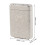 Retro Zigarettenetui 16 Stück 69x23x99mm Silber 3