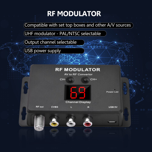 M60 RF-Modulator AV-zu-RF-Konverter^ 2