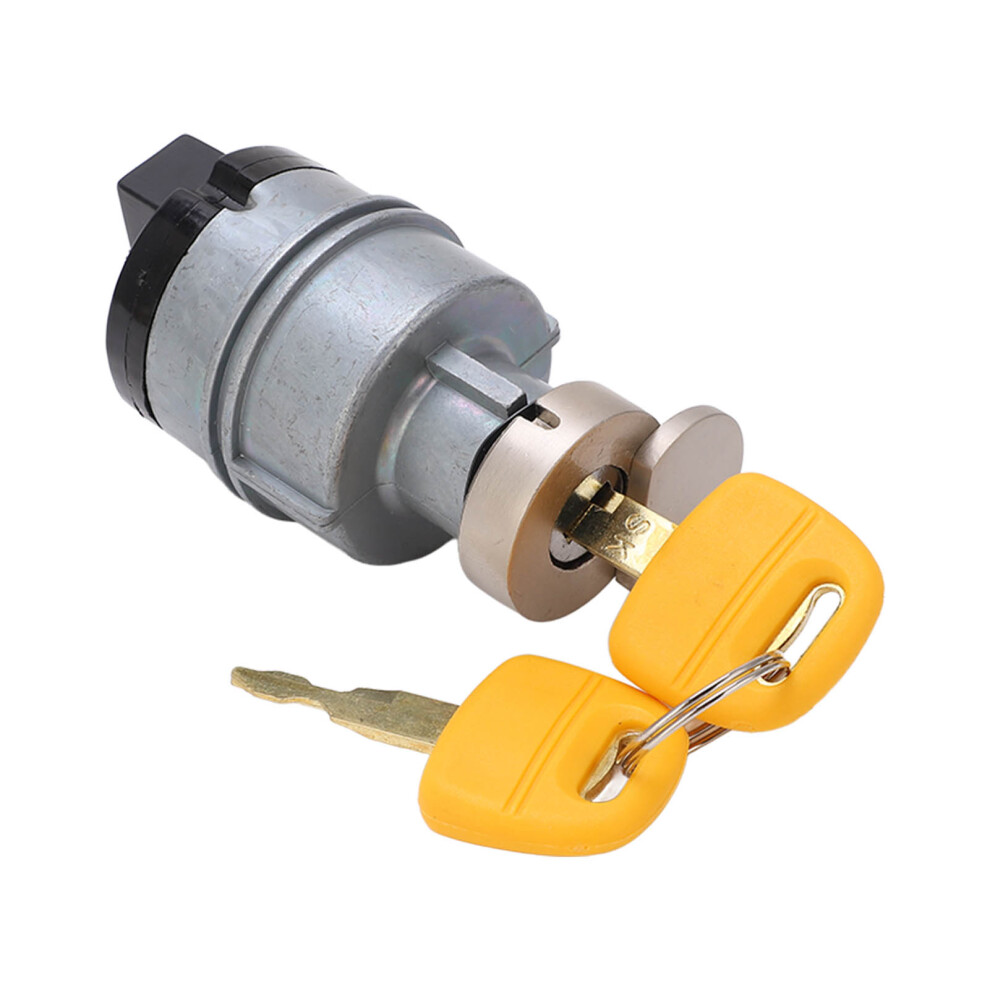 Excavator Ignition Start Switch Robust Copper Contact Starter Switch Replacement For Kobelco Sk 8 Red 9371319528075