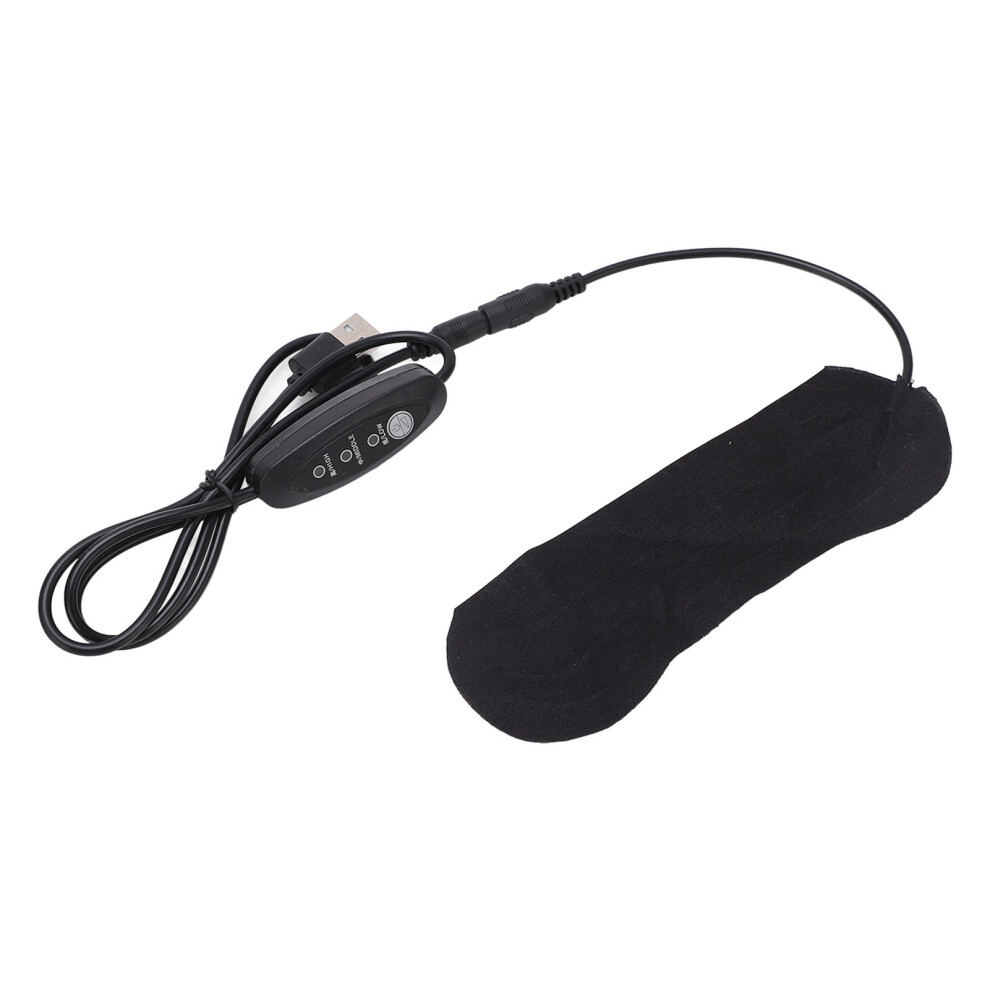 USB Electric Heating Pad 3 Gear Temperature Adjustable 165 X 65 Heated Mat for Winter Warming