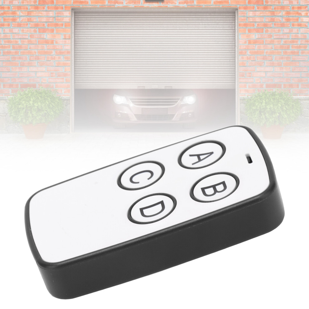 Cloning Key Fob Remote Control 4 Keys 315Mhz Wireless Universal For Office Garage Electric Rolling Gate Black 4981319530340