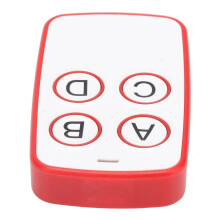 Cloning Key Fob Remote Control 4 Keys 315MHZ Wireless Universal for Office Garage Electric Rolling Gate Red