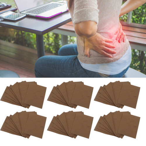 60 parches para dolor ciático, tela elástica, espalda