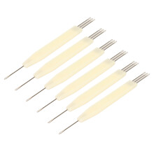 6 Stück Transfernadel 3,6 mm 1x3 SK270/272 Silber