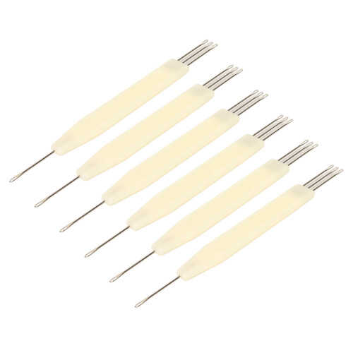 6 Stück Transfernadel 3,6 mm 1x3 SK270/272 Silber