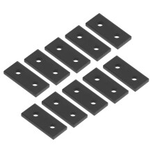 Juego de cuchillos de cocina de acero inoxidable 8 piezas mangos ergonómicos filos afilados plateado