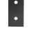 2 piezas de placa de unión de aluminio 4040, soporte de 3 orificios. 5