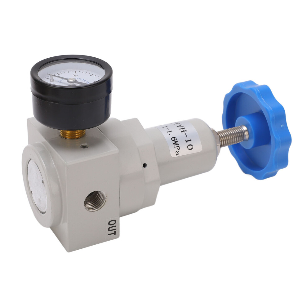 Air Pressure Regulator Automatic Relief Valve Controller Aluminium Alloy With Gauge Qtyhâ10 0.1-1.6Mpa 9371319532829