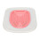 Katzentoiletten-Trainingsset Eco-ABS weißes Tablett 1 Pink 12