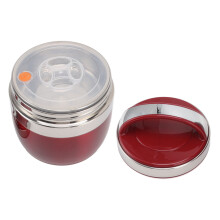 1.2L Thermal Lunch Box Bento Box Set 304 Stainless Steel for Kids Teens Adults Insulated Lunch Containers Red