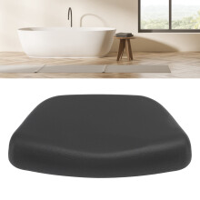 Almohada de baño para spa de PU con ventosas, reposacabezas antideslizante y soporte de alta resiliencia