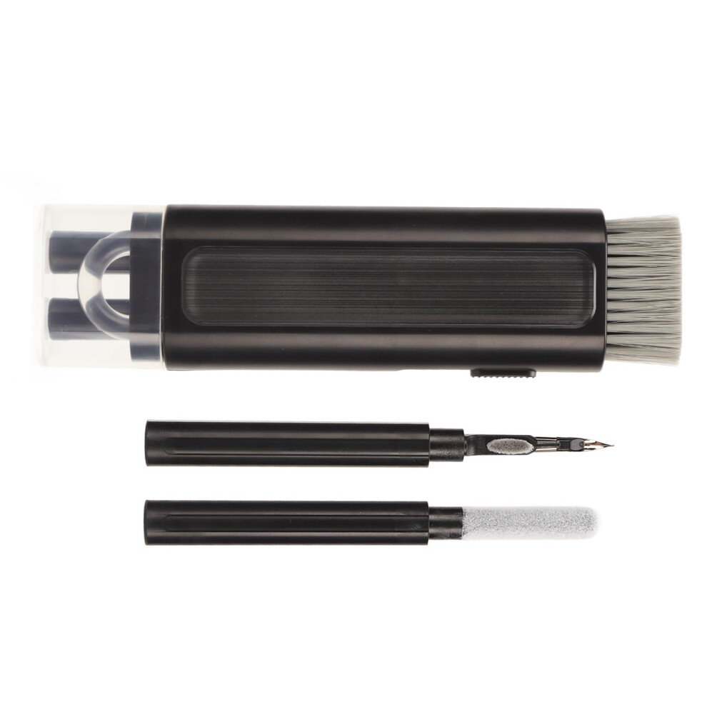 6 In 1 Keyboard Cleaning Kit Compact Portable Abs Material Sliding Design Multifunctional Electronics Cleaner Kit 4631319534939