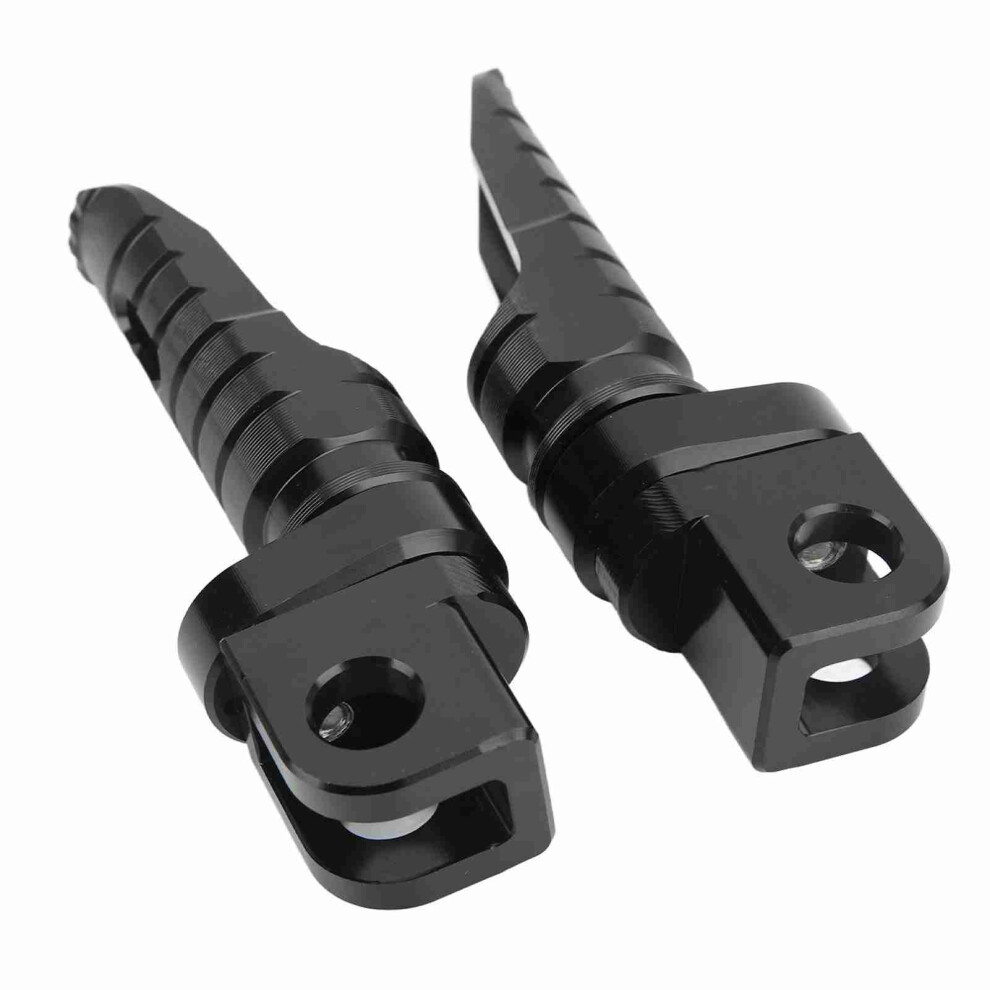 1 Pair Motorcycle Front Foot Pegs Short Handle Cnc Process T6063 Aluminum Alloy Replacement For Cfmoto 450Sr 2022Â2023 Black 9381319536420