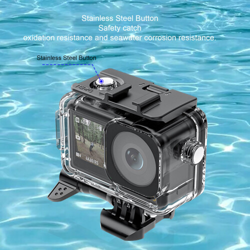 Carcasa estanca de buceo de 40 m para Osmo Action 3 Compact 2