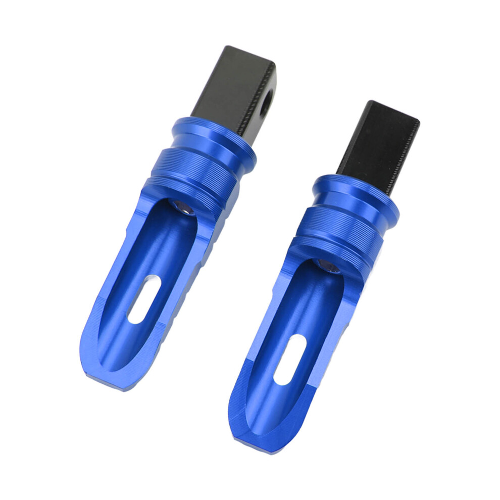 Motorcycle Rear Passenger Footpegs Footrests Pedals Cnc Aluminum Alloy Replacement For Suzuki Gsx250r 2018Â2022 Blue 9311319544293