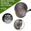 Metal Wall Planter Vertical Ribbed Design Wall Mount Flower Pot 4