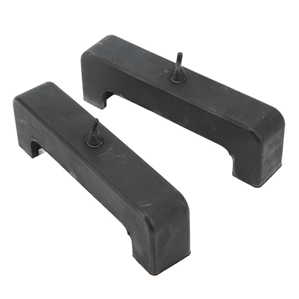 2 Pcs Rubber Radiator Insulator Pads Radiator Mount Bushings Replacement For Express 2500 1996Â2019 Black 8771319544142