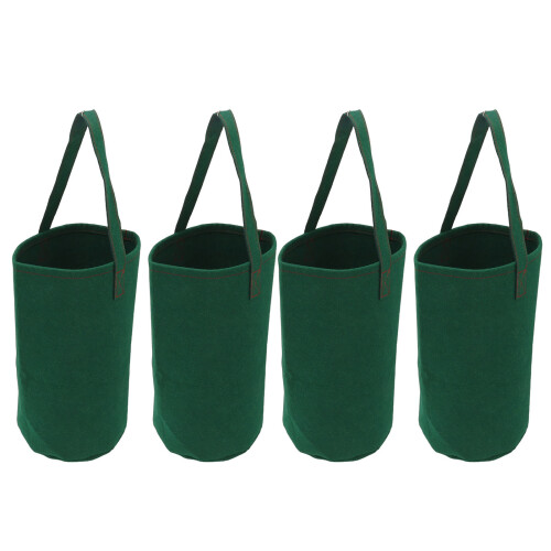 4 macetas para tomates invertidos 38x33x1 cm verde 1