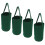 4 macetas para tomates invertidos 38x33x1 cm verde 14