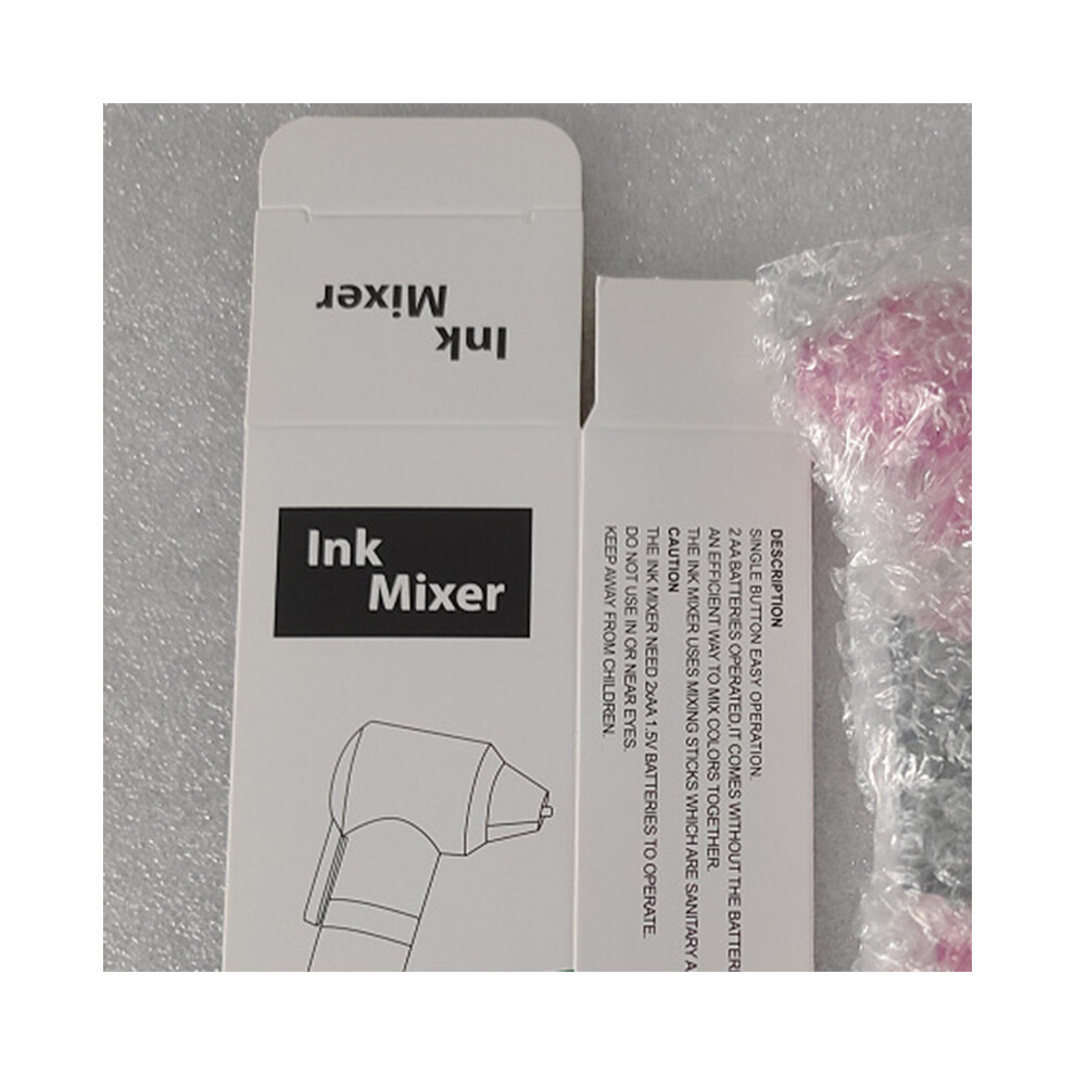 Black Tattoo Pigment Mixer Machine Electric Reusable Lightweight Professional Ink Mixer For Tattoo Artist