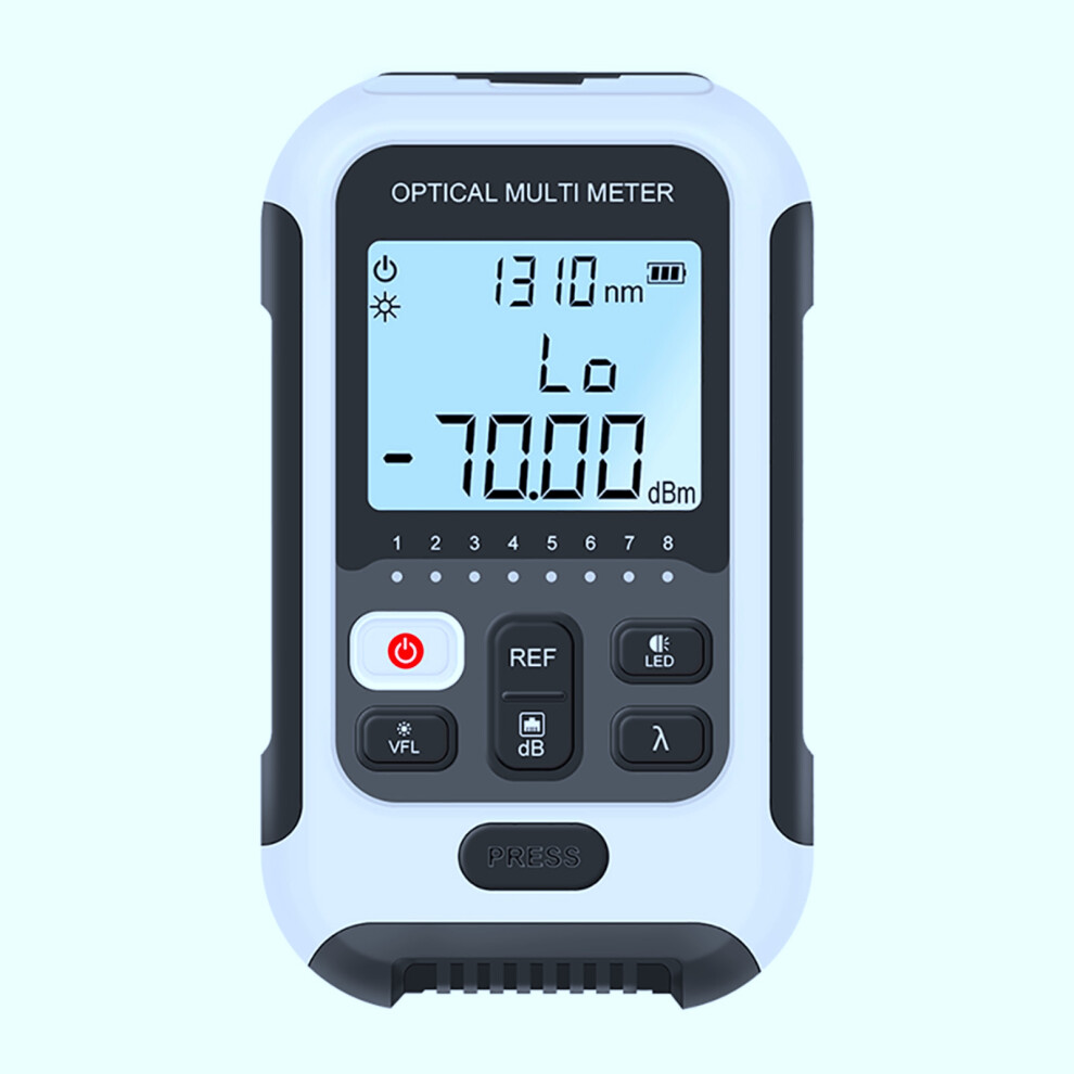 3 In 1 Optical Power Meter Network Tester Multifunctional Accurate Optical Fiber Power Meter 4971319550646