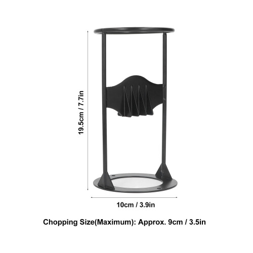 Manueller Holzspalter 10  10  19,5 cm Black Max 9 cm 2