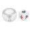 5 Stück Windrichtungswürfel, transparent 4,2 cm/2,2 cm 12
