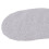 Fußabdrucksocken 32x15 cm graue Zehenabdeckung Fleece 5