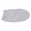 Fußabdrucksocken 32x15 cm graue Zehenabdeckung Fleece 10