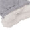 Fußabdrucksocken 32x15 cm graue Zehenabdeckung Fleece 6