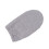 Fußabdrucksocken 32x15 cm graue Zehenabdeckung Fleece 16