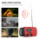 Solarkurbelradio 2000mAh 130x65x48mm Schwarz 7