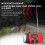 Solarkurbelradio 2000mAh 130x65x48mm Schwarz 4