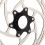180 mm Stahl Center-Lock Scheibenrotor mit Abdeckung 3