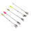 5 Stück Regenschirm-Angelrigs, 18 cm, Stahl, 5 Arme, Köder 6
