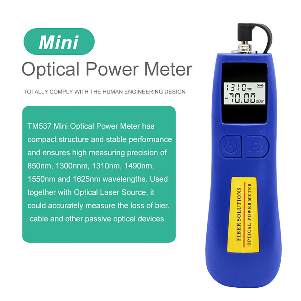 Optical Power Meter Plug And Play Accurate Measurement Â70 To +10Dbm Handheld Fiber Light Meter 4901319555815