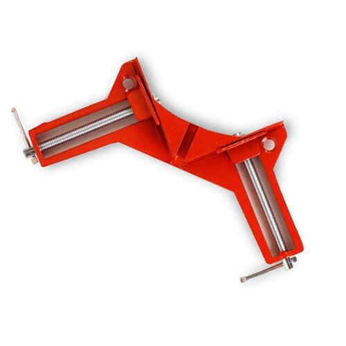 4 piezas de clip de ángulo recto de 90 rojo 21x7,4 cm