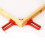 4 piezas de clip de ángulo recto de 90 rojo 21x7,4 cm 9