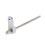 Mandolin Pickguard Mounting Bracket High Strength Metal Silver Mandolin Pickguard Support with Screw 9