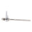 Mandolin Pickguard Mounting Bracket High Strength Metal Silver Mandolin Pickguard Support with Screw 7