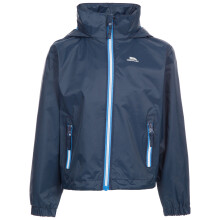 (11-12 Years, Navy) Trespass Boys Waterproof Jacket Briar