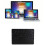 Bluetooth Wireless Keyboard with Touchpad 78 Keys Ultra Thin Silent Keyboard for Android for Win 10