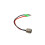 Charging Port Replacement Electric Scooter 3 Pin Charging Socket with 2 Wire Cable Dust Cover 11