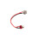 M4 conector de carga de 3 pines de plástico 149x18.1x18.1mm 5