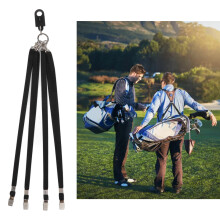 Lanyard para golf de nylon suave, ligero y amigable para la piel, multifuncional, con clip metálico