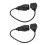 Cable OBD2 38 pines-16 pines, 1 par, negro ABS 15