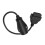 Cable OBD2 38 pines-16 pines, 1 par, negro ABS 7