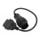 Cable OBD2 38 pines-16 pines, 1 par, negro ABS 3