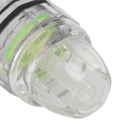 Luz de pesca de profundidad - 2xAA, plástico, verde 2